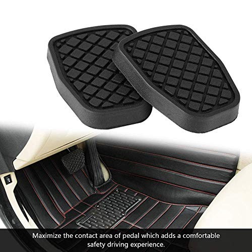 Brake Pedal Pad Set, 2Pcs Rubber Replacement for FORESTER Impreza Outback for