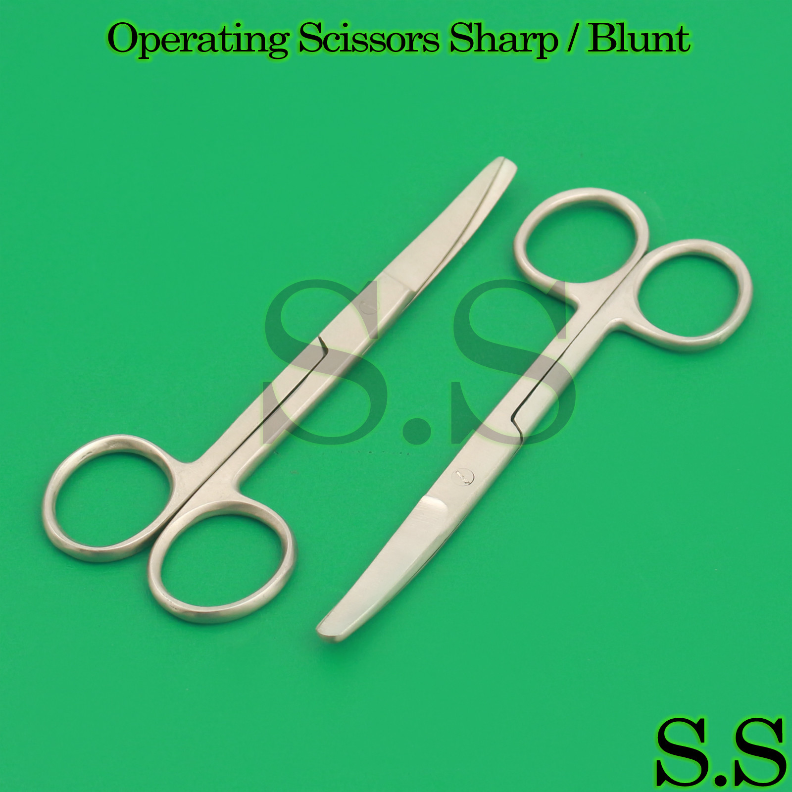 4.5" Operating Scissors Sharp / Blunt Curved X2 Surgical Instruments