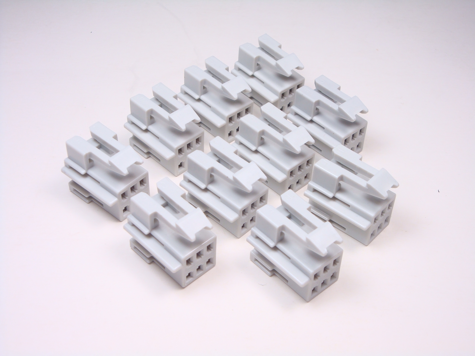 Lot of 10 12064762 Delphi Metri-Pack 150 Series Connector Female 6P NOS