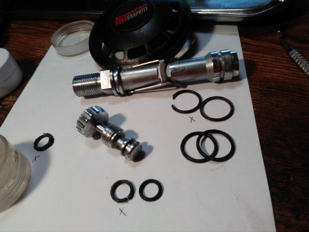 Scubapro G250 GRAPHITE Second-Stage, Good Cndition.
