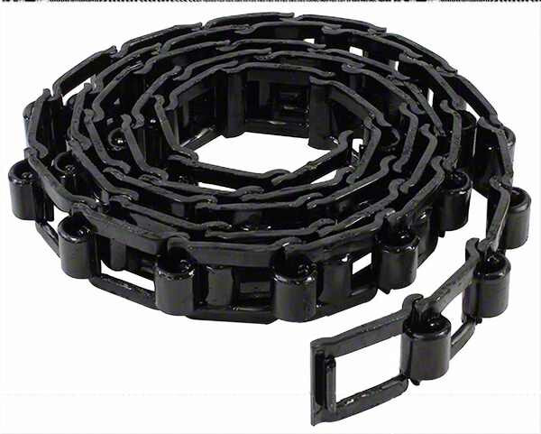 10Ft Roll #67H Flat Detachable Link Steel Chain for Drills Planters Corn Pickers
