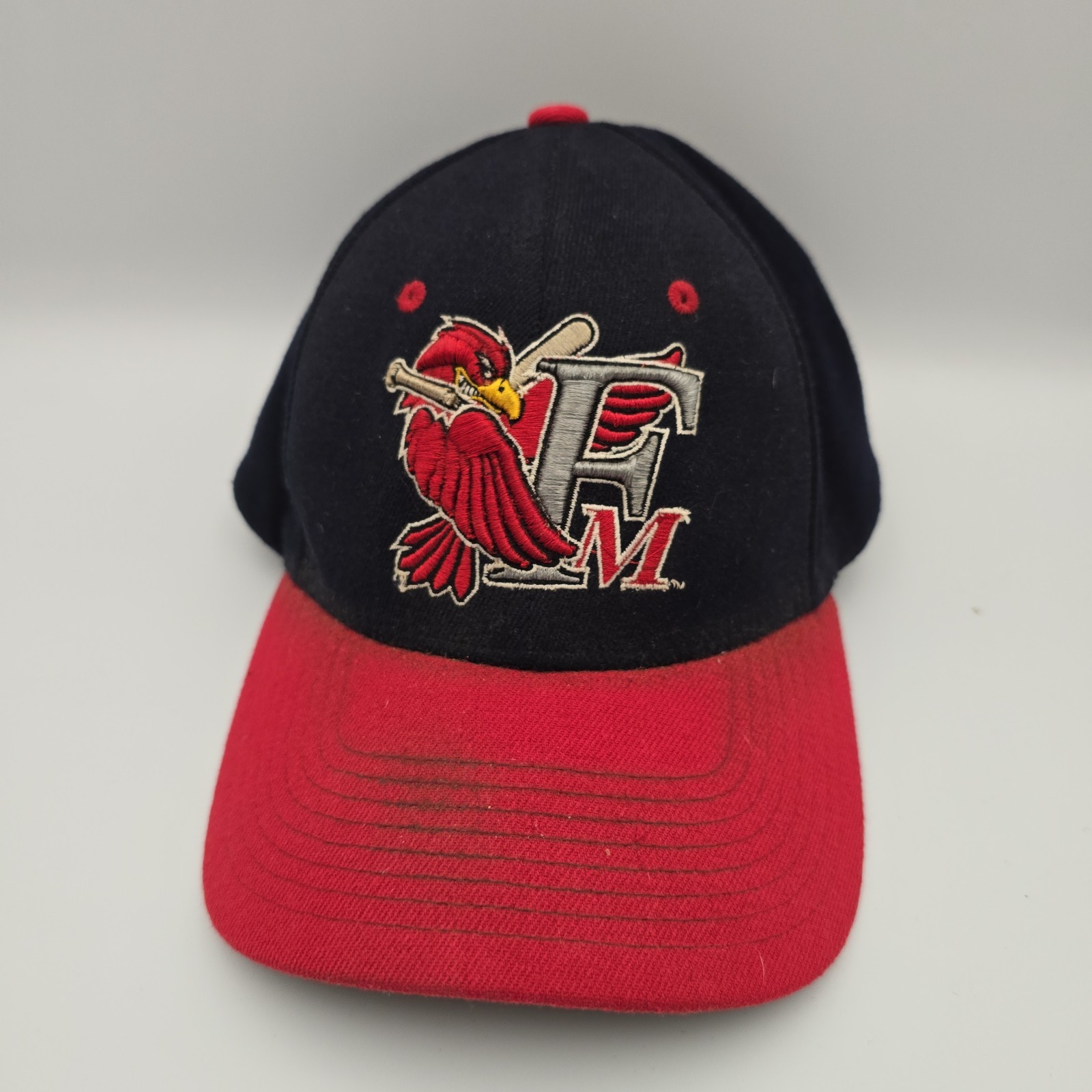 Zephyr Fargo-Moorhead Redhawks North Dekota Fitted Hat Size M-L