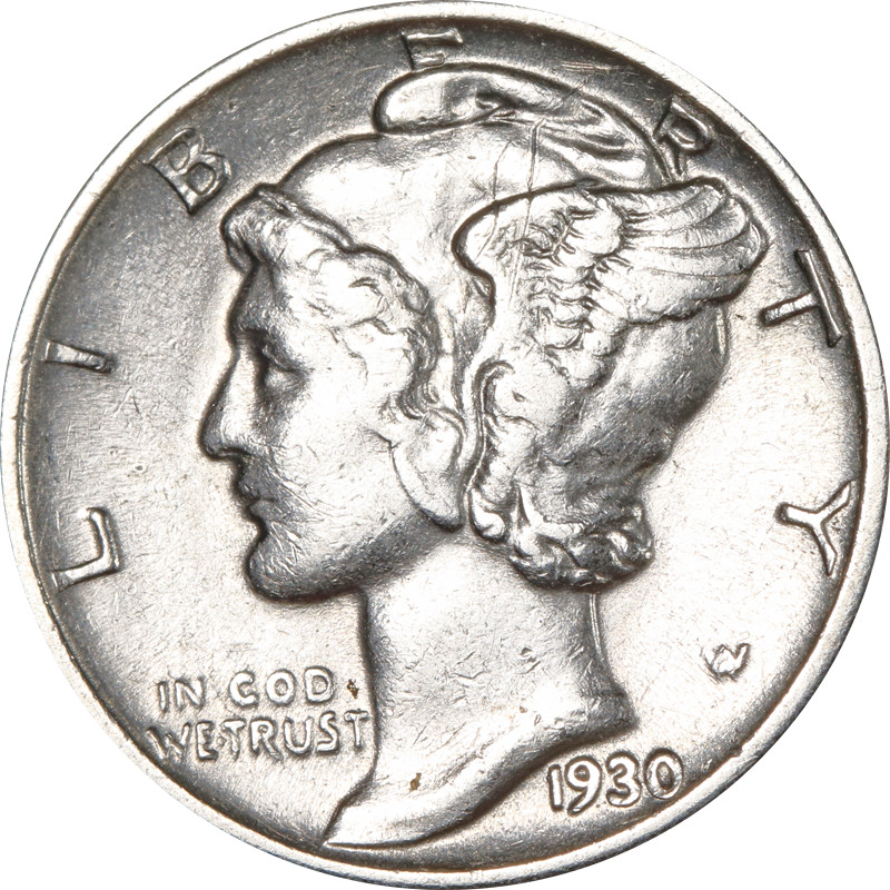 1930-P Mercury Dime