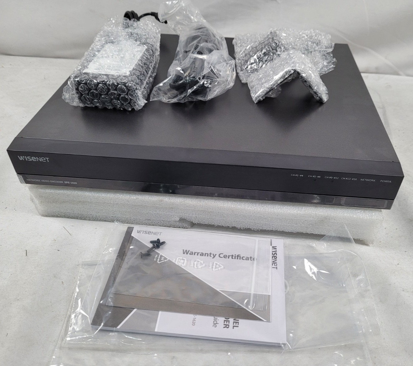 Hanwha Techwin WiseNet SPE-1620 16-Channel 2MP Network Security Video Encoder