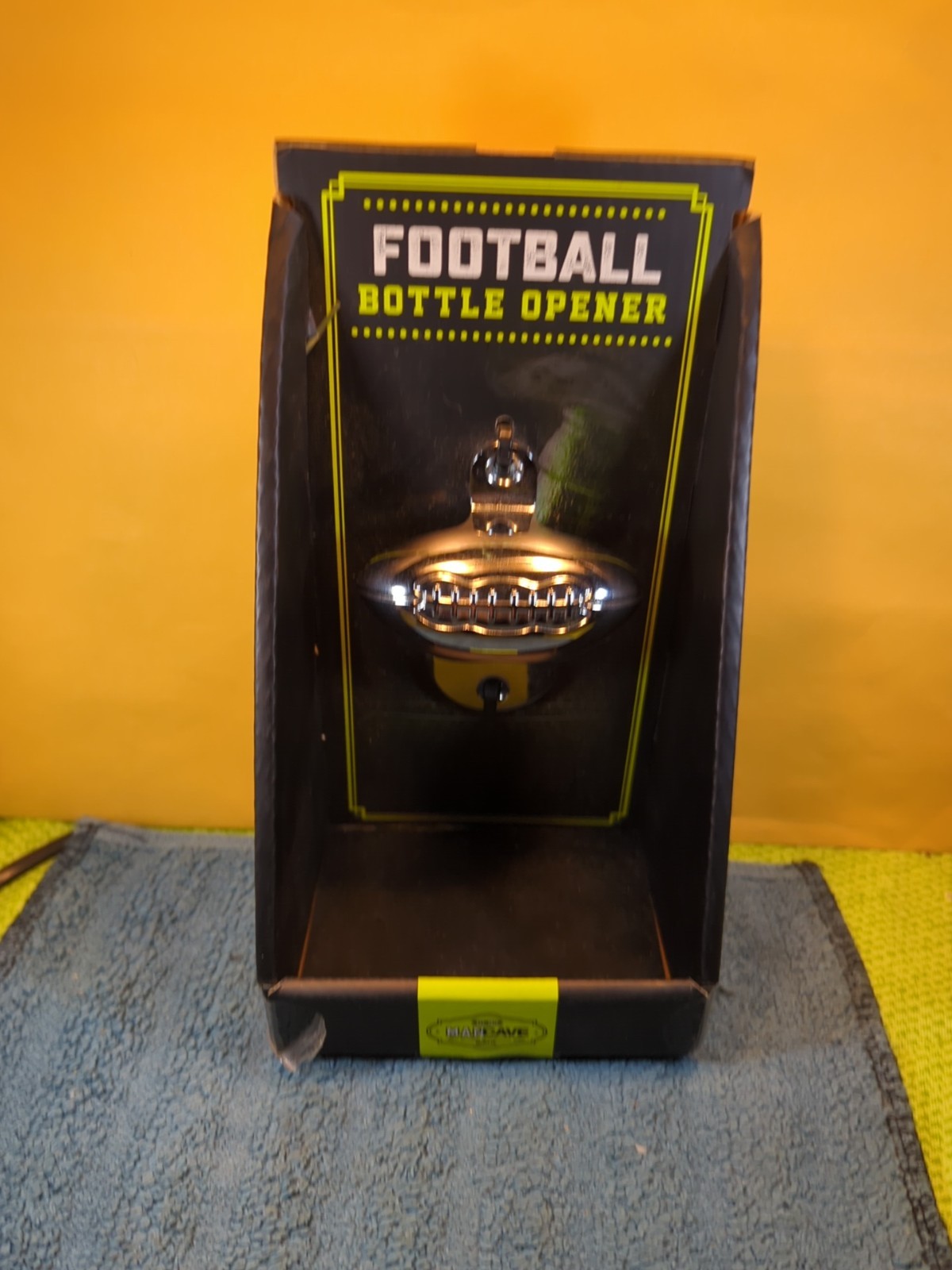 Football Bottle Opener(Man Cave} Brand New