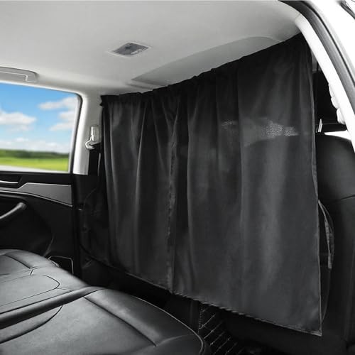 Car Divider Curtains Sun Shade-Privacy Travel Nap Night Car Camping