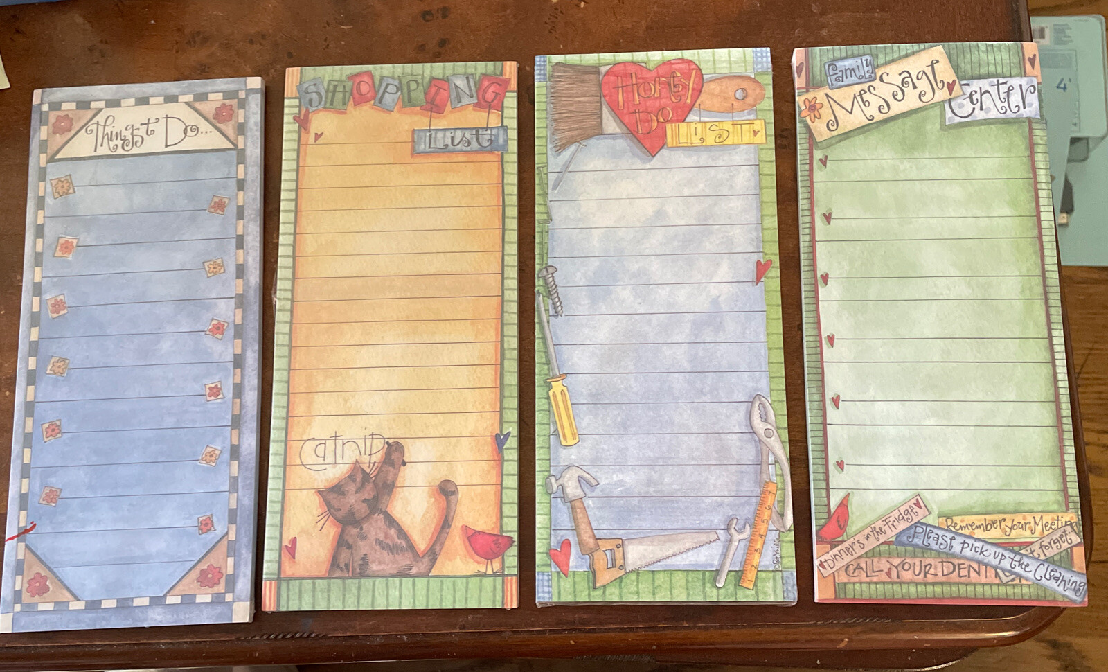 Nicole Brayden Magnetic NotePad Shopping List Things To Do Messages Catnip Groov