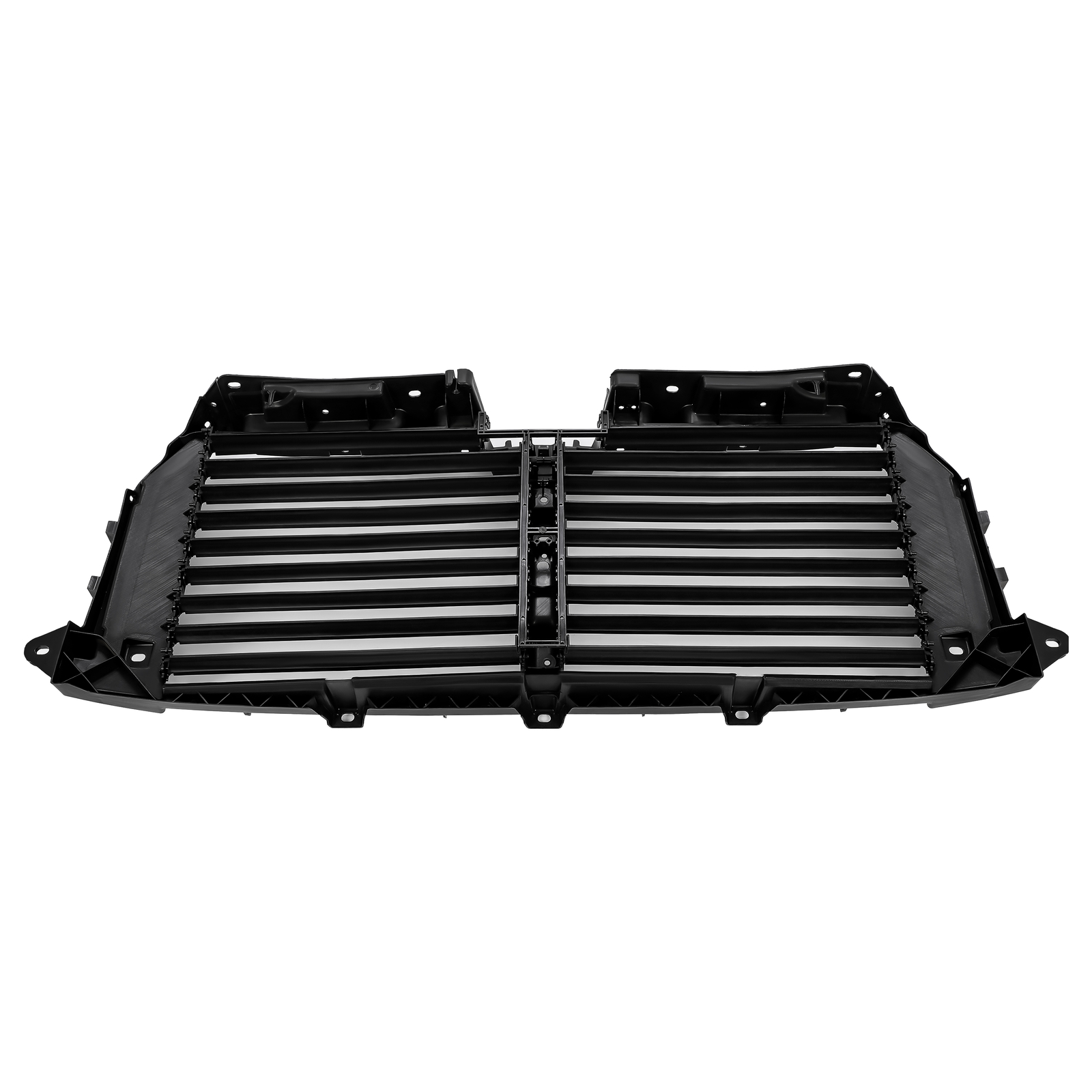 For Ford F-150 2015-2017 Front Upper Radiator Grille Air Shutter Assembly Black