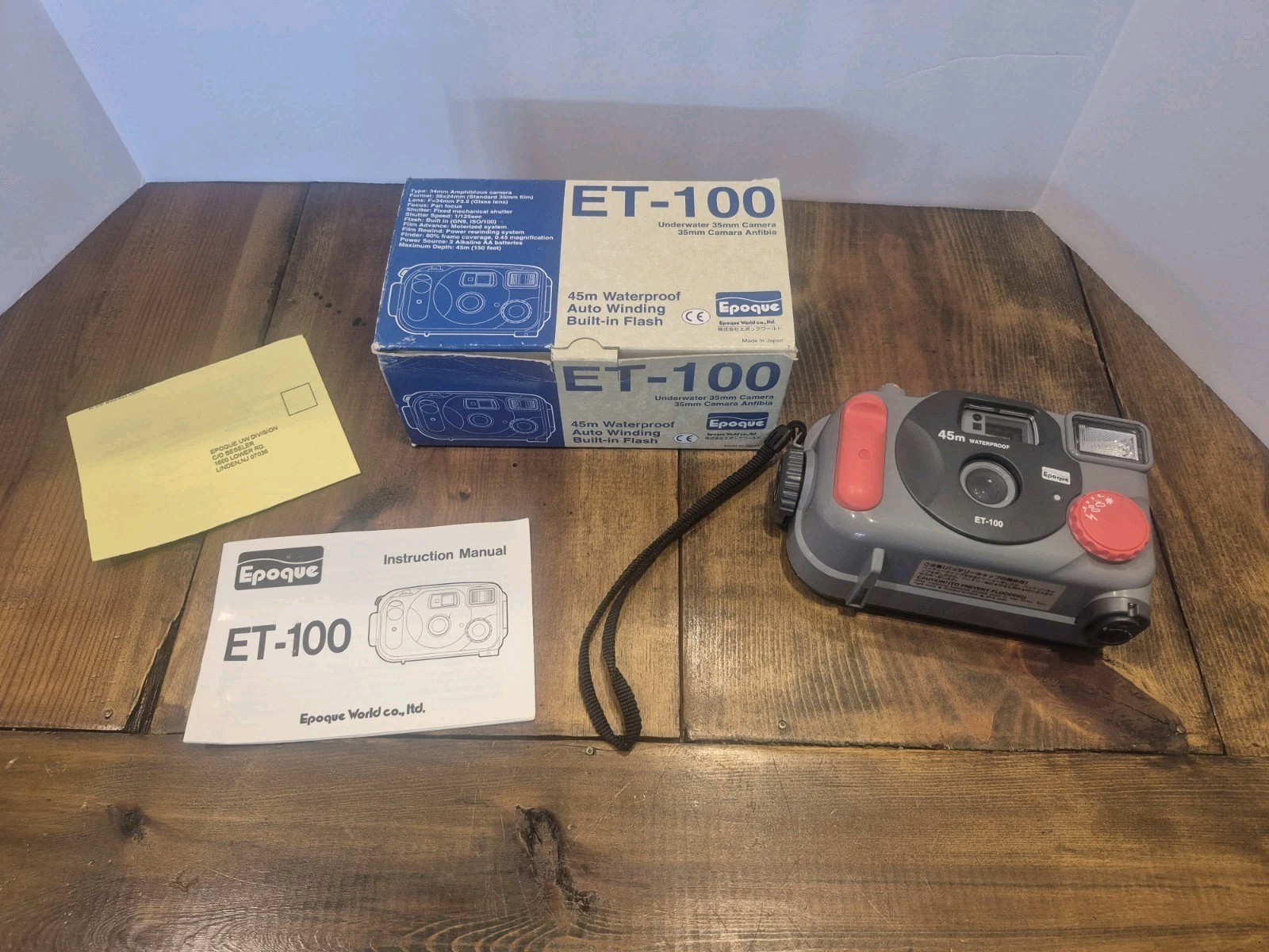 Epoque ET-100 45m Waterproof Auto Winding Underwater 35mm Camera