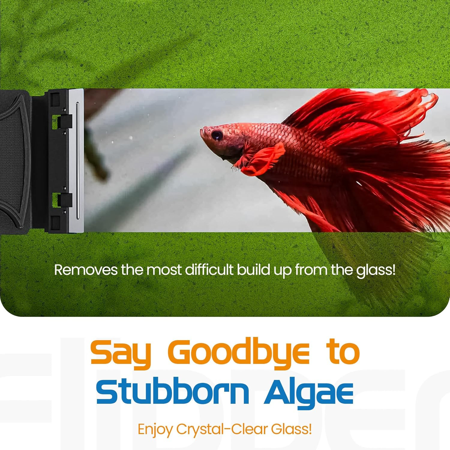 Flipper Standard Aquarium Algae Remover for Fish Tank Cleaner Replacement Blades