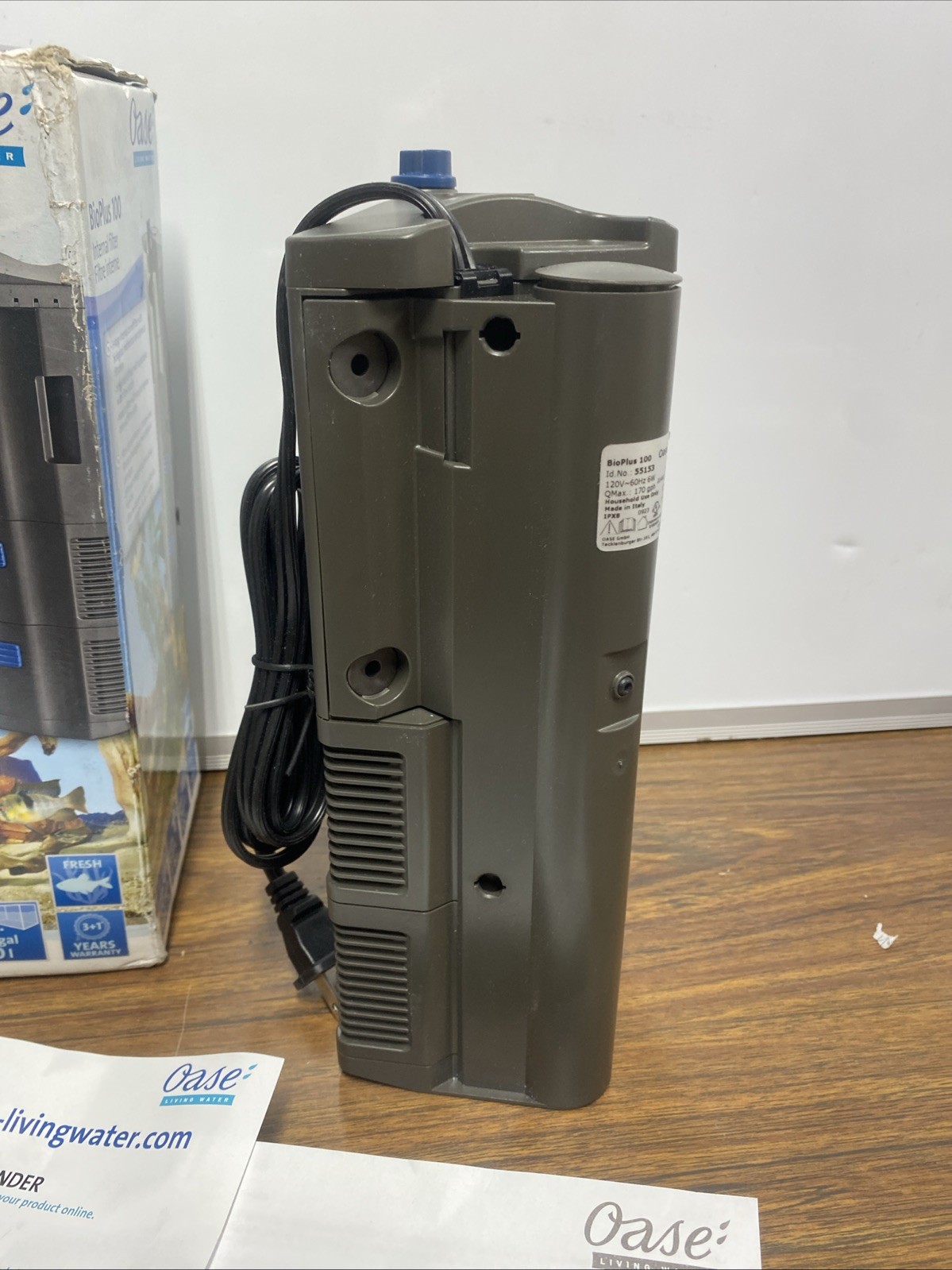 BioPlus 100 Internal Filter - Oase - Open Box