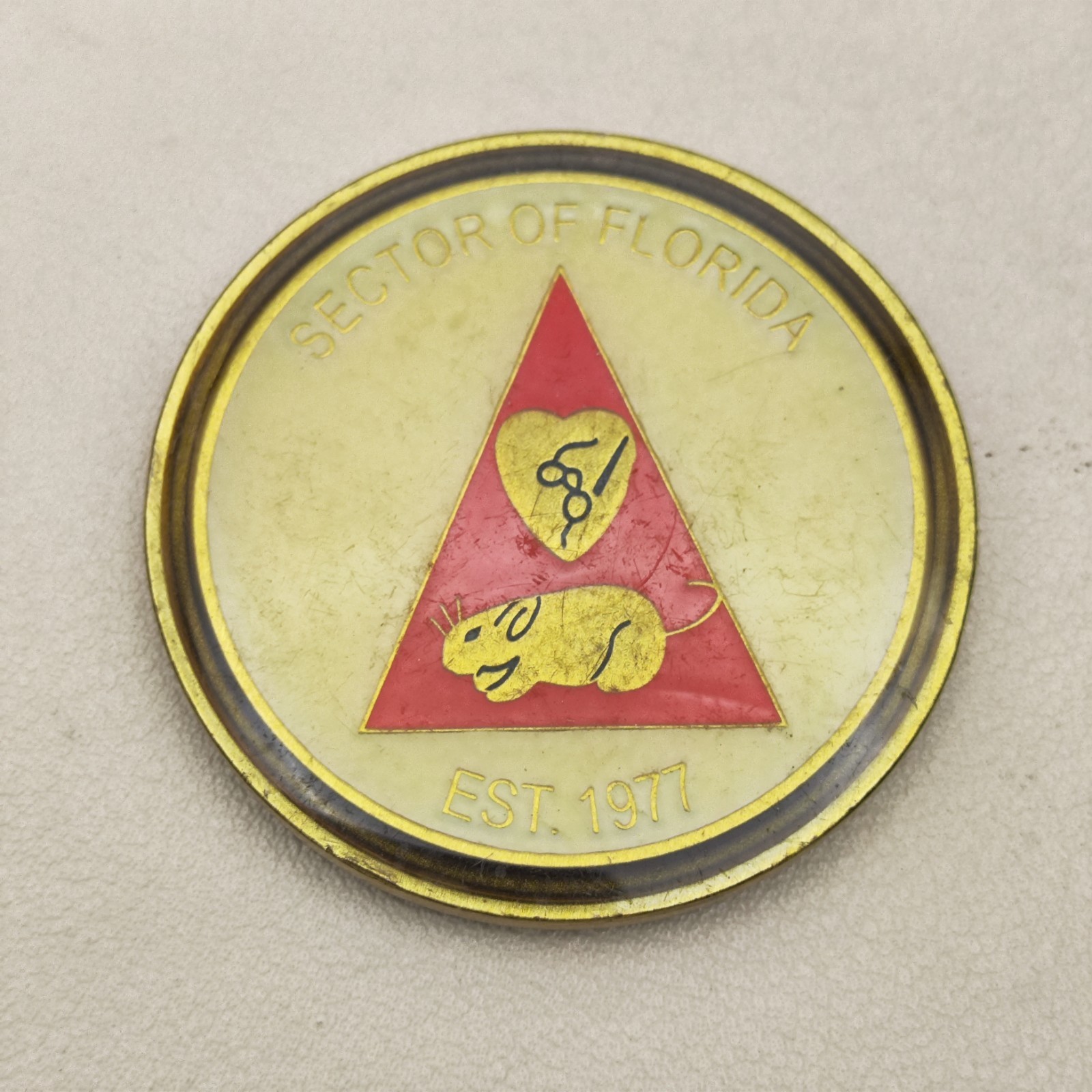Sector of Florida Est.1977 Challenge Coin
