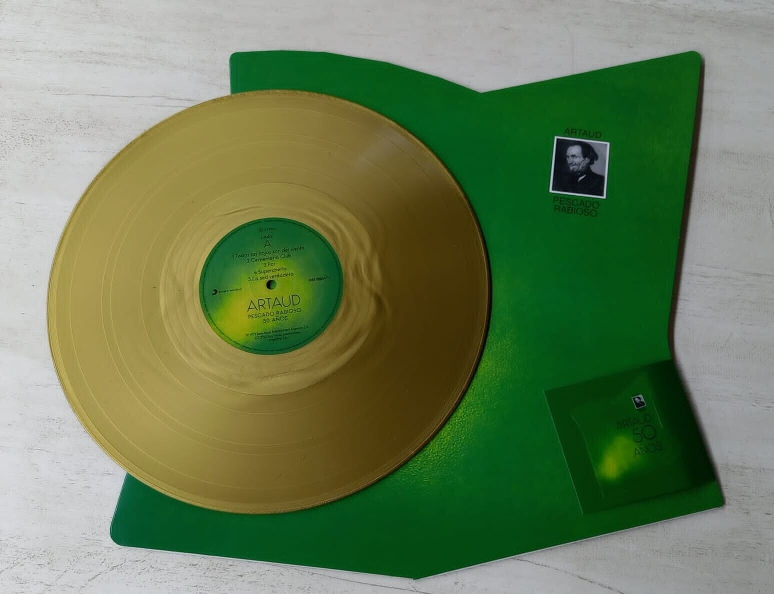 VINYL PESCADO RABIOSO ARTAUD 50 ANIVERSARIO BRAND NEW SEALED Reissue 2023 Golden