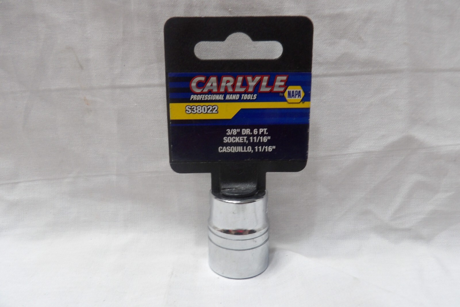 Carlyle by Napa 3/8" Drive 6 pt. 11/16" Socket S38022
