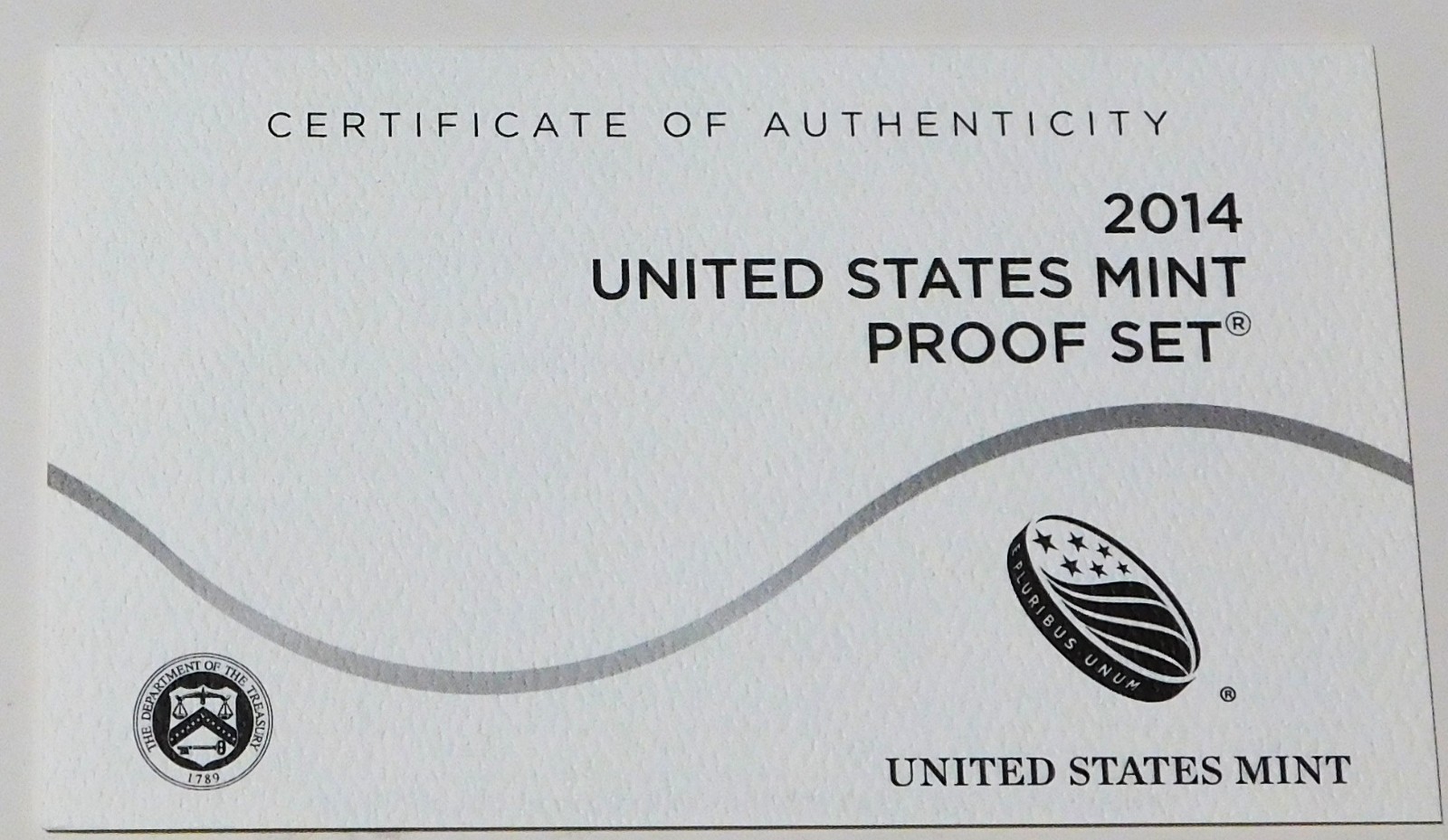 2014-S US Mint 14-Coin Proof Set - W/OGP & COA - #77-197B