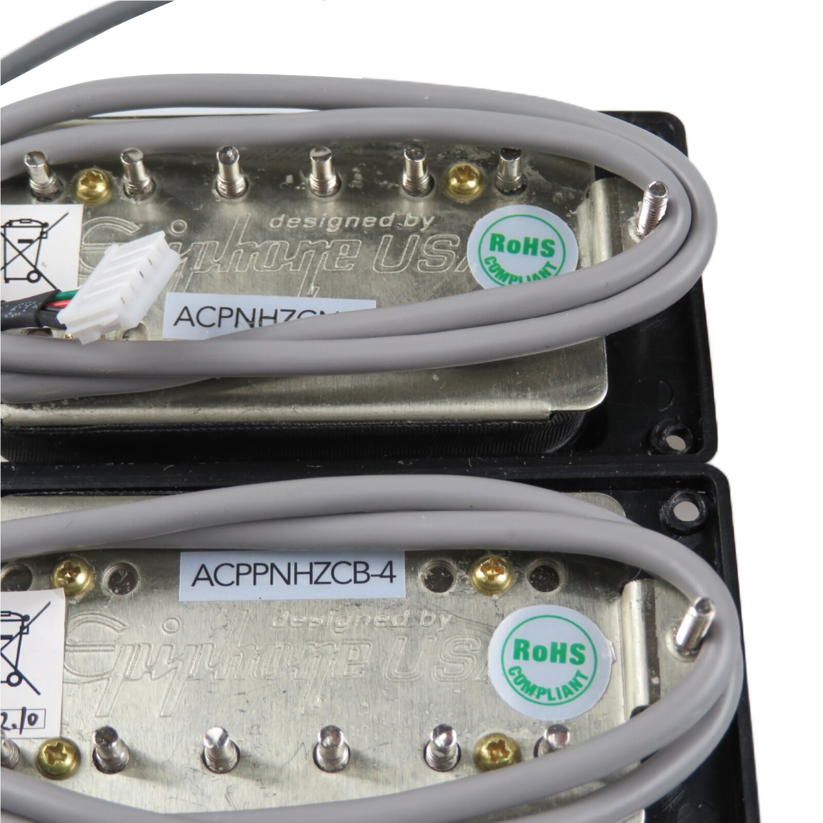 Epiphone Alnico 5 Humbucker Pickups ProBucker Push Pull Coil Split Wiring