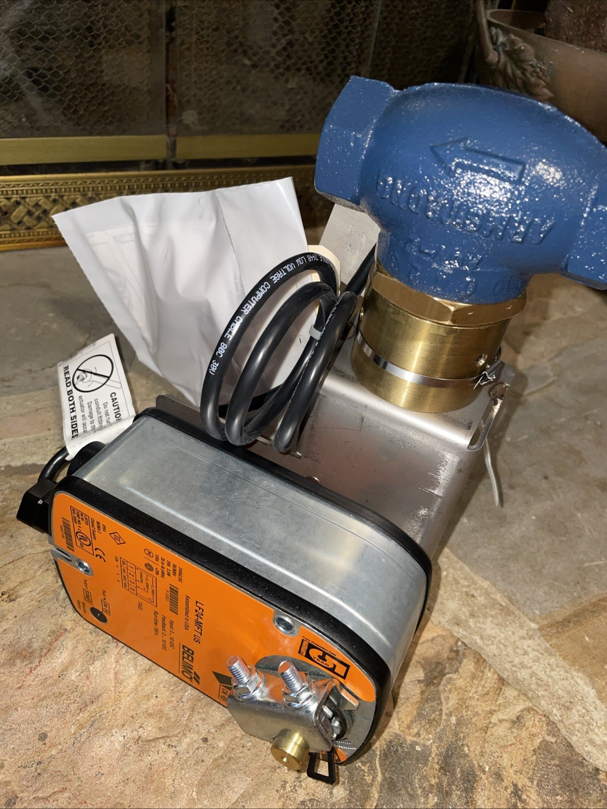 BELIMO LF24-MFT2 Actuator assembled w/Armstrong ACV2BLEF NEW NO BOX