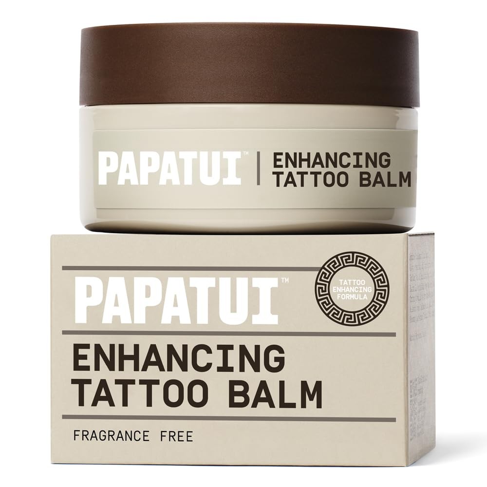 PAPATUI by Dwayne Johnson Enhancing Tattoo Balm | 2 Ounce (Pack of 1), White