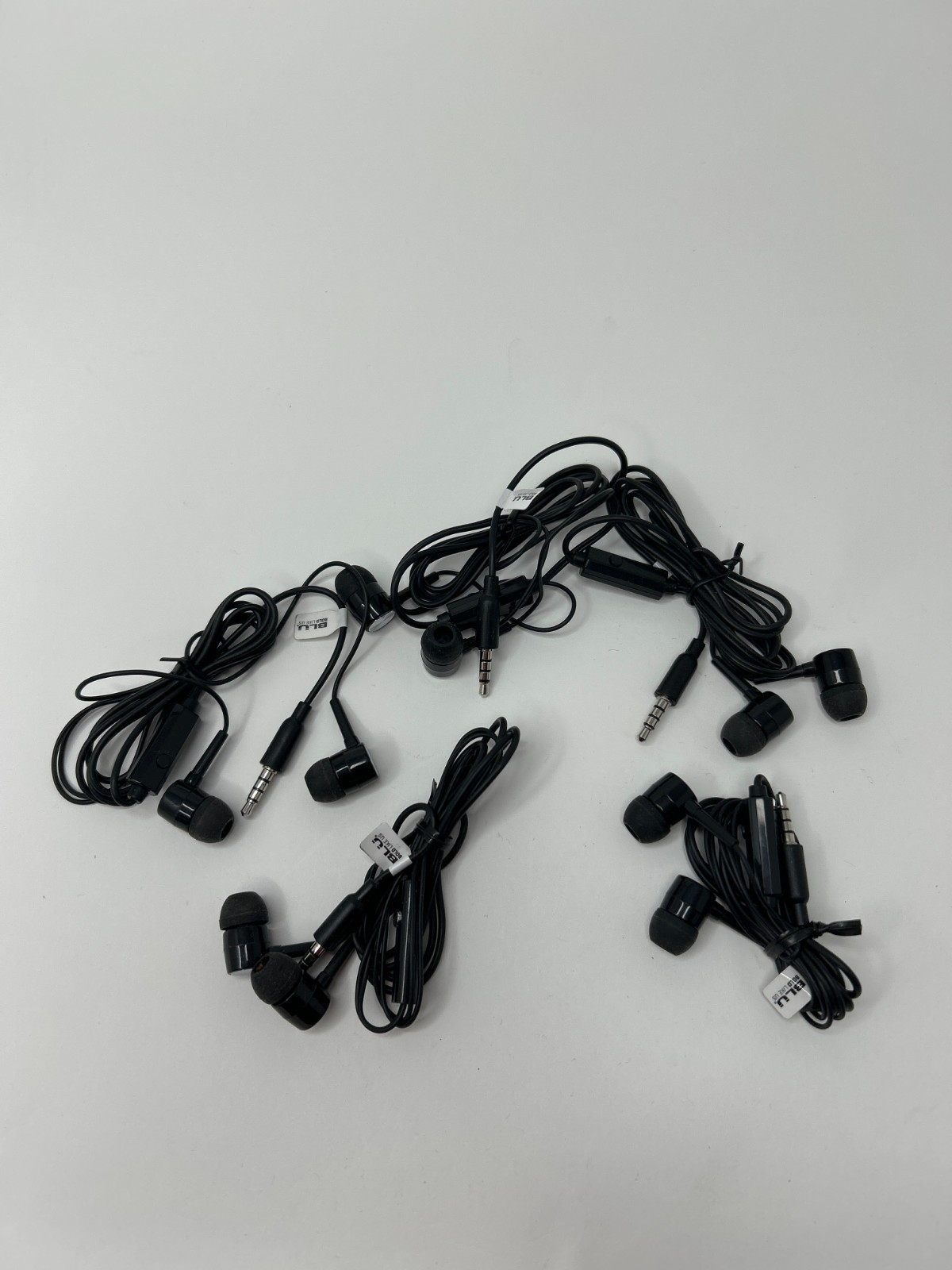 5x GENUINE Blu Stereo Headset Earphone Earbud Hands-free for BLU WIN HD LTE