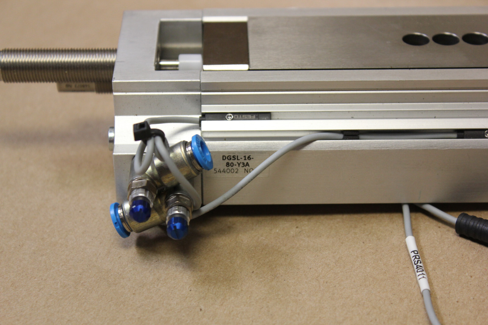UNUSED FESTO LINEAR SLIDE TABLE DGSL-16-80-Y3A