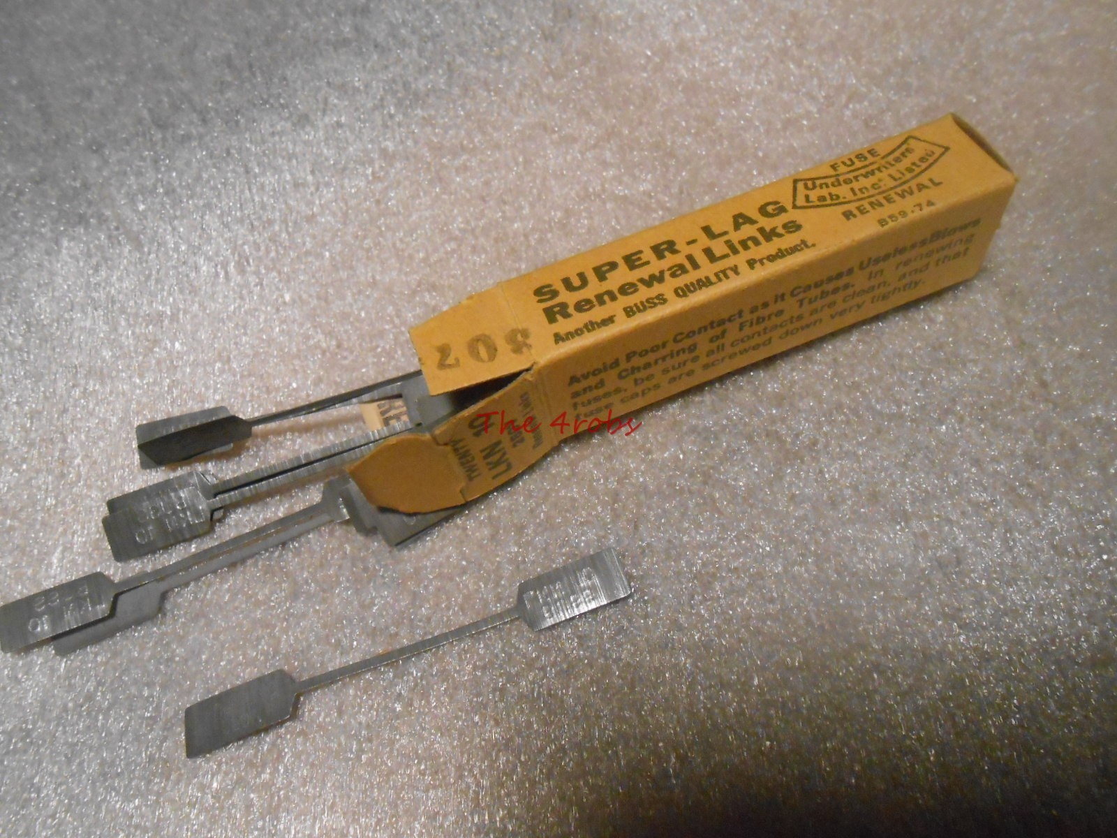 Box of 20 Pieces Bussman LKN 10 Super Lag Renewal Links