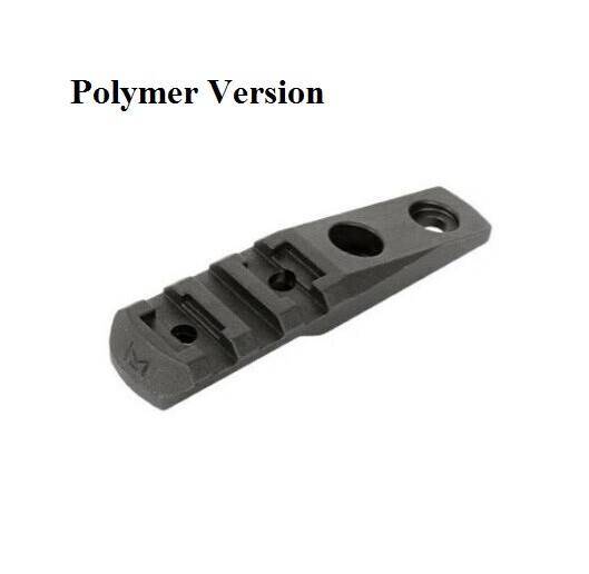 Magpul 587 M-Lok Cantilever Rail / Light Mount Black Polymer 1913 Picatinny -NEW