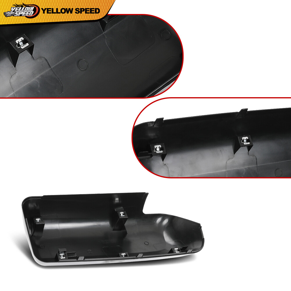 Fit For Peterbilt 579 Replacement Door Mirror Covers Black Driver&Passenger Side