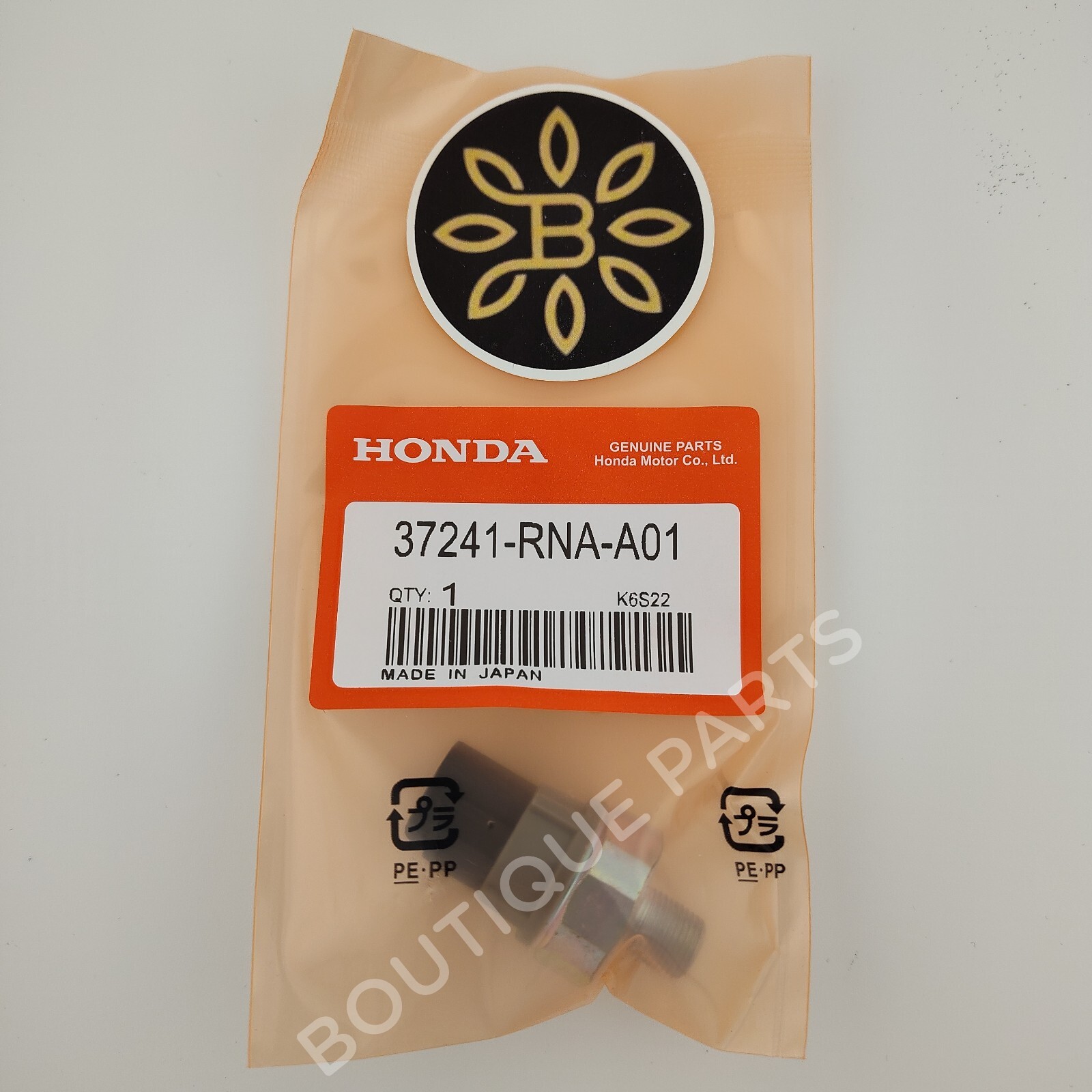 Genuine OEM for Honda Oil Pressure Sensor 37241-RNA-A01 Sending Unit Switch