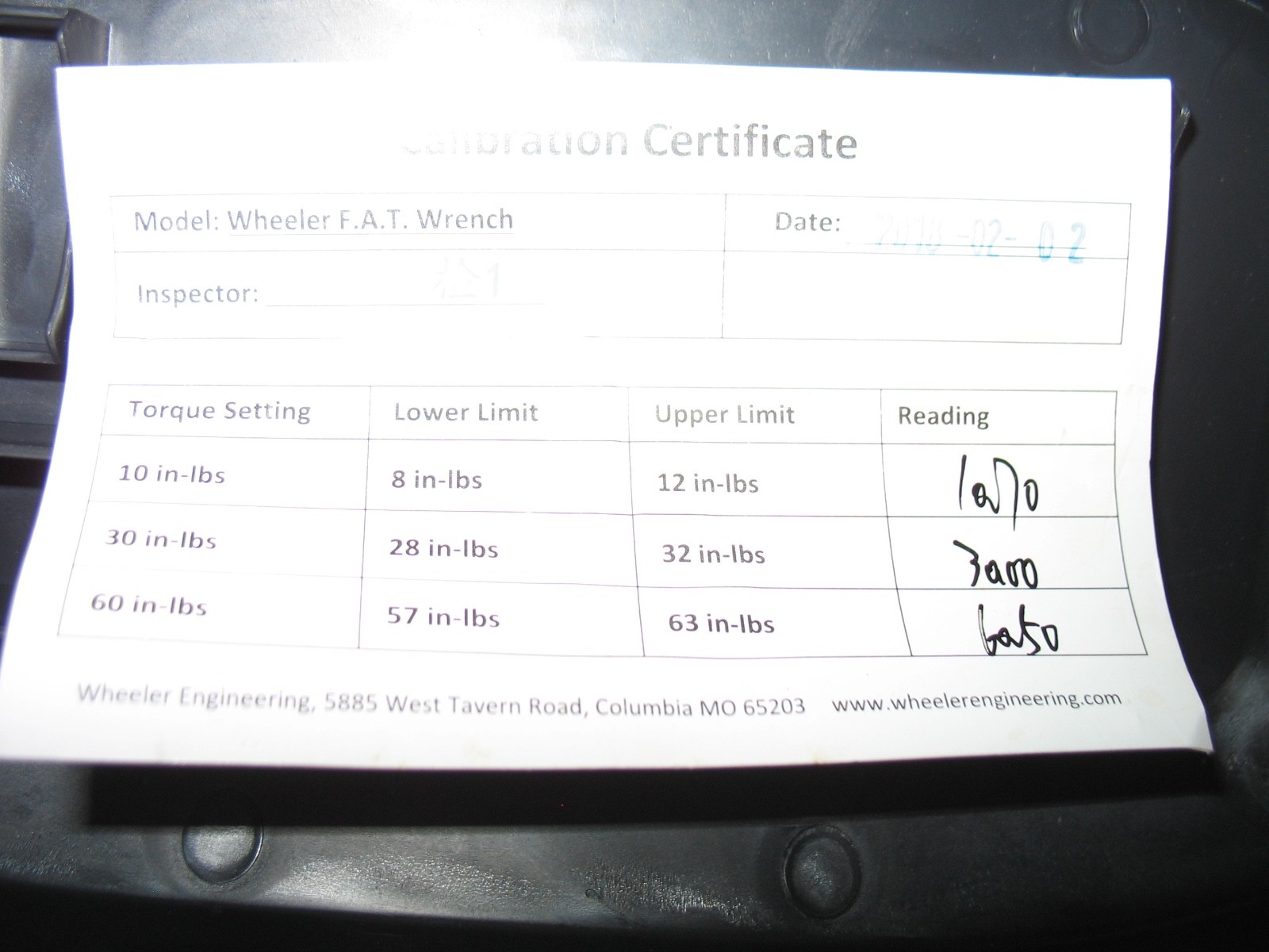 WHEELER ENGINEERING ,"THE FAT WRENCH",NEW, TOOL & 10-BITS, VALUE:$90.00