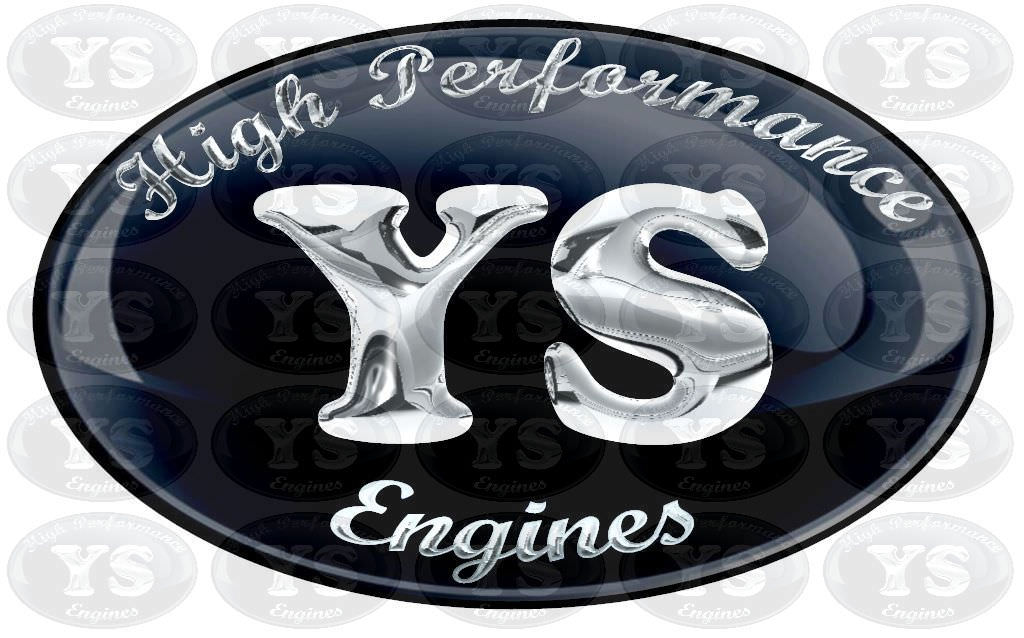 YS Engines Custom Graphics Decals RC Plane Airplane