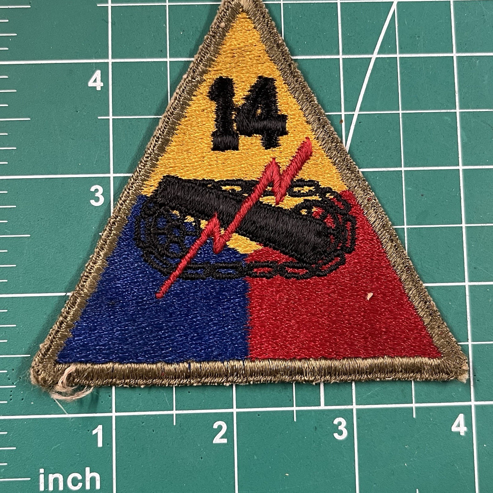 WWII 14th Armored Patch