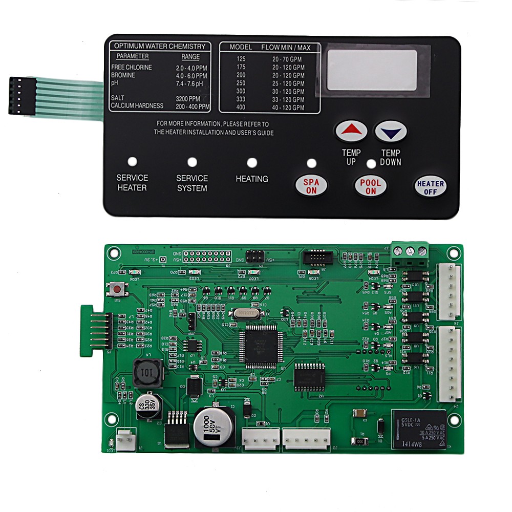Control Board Kit w/ 472610Z Switch Pad For NA/LP-Pentair MasterTemp 42002-0007S