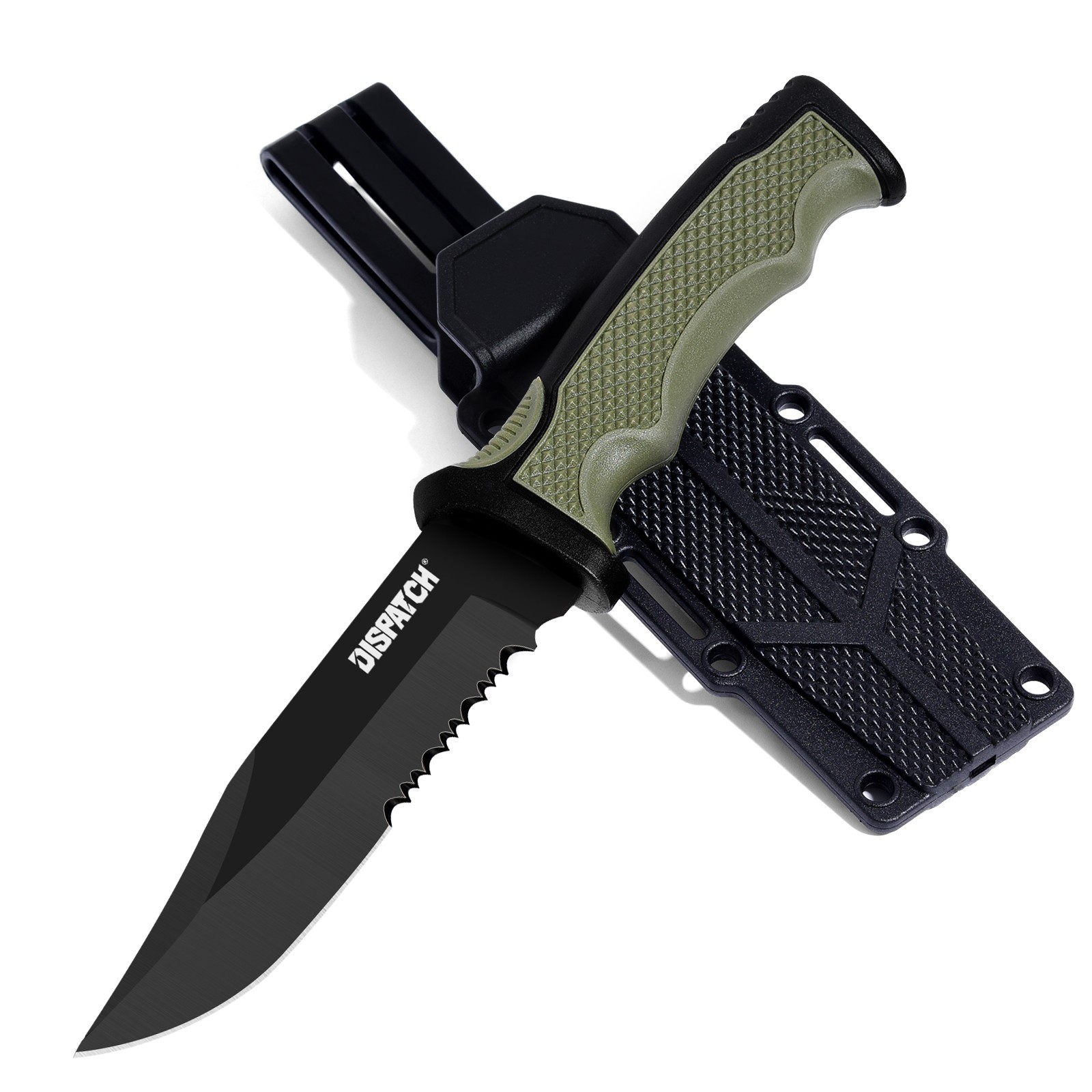 9'' Tactical Survival Knives Fixed Blade Knife with Sheath Bowie Hunting Knives