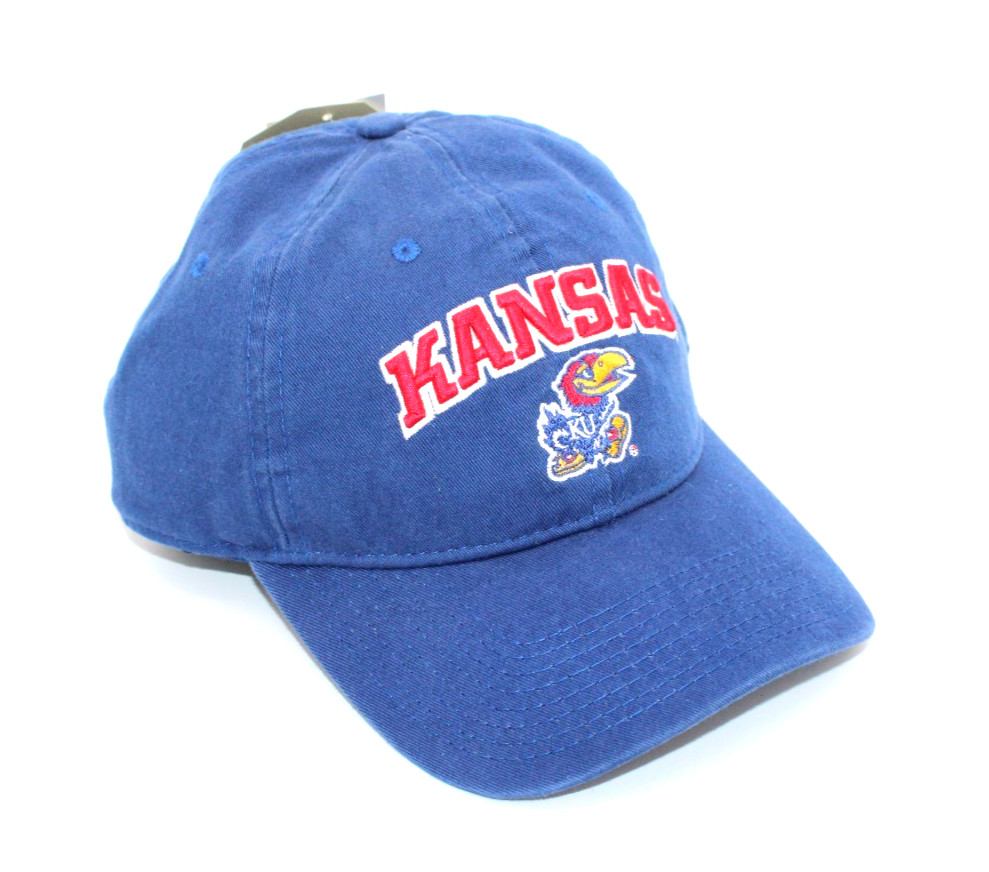 New The Game Kansas Jayhawks Blue Adjustable Hat Cap