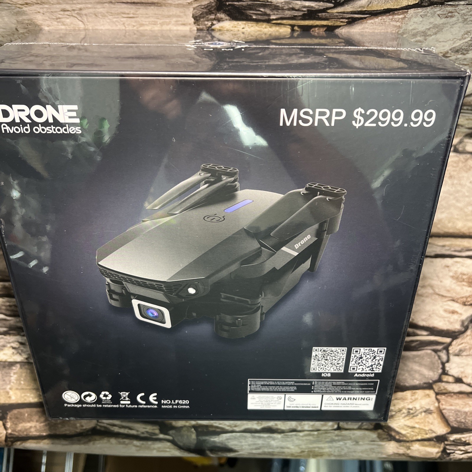 Drone Avoid Obstacles SMS 4k Camera New Sealed Retail $299.99 onsale