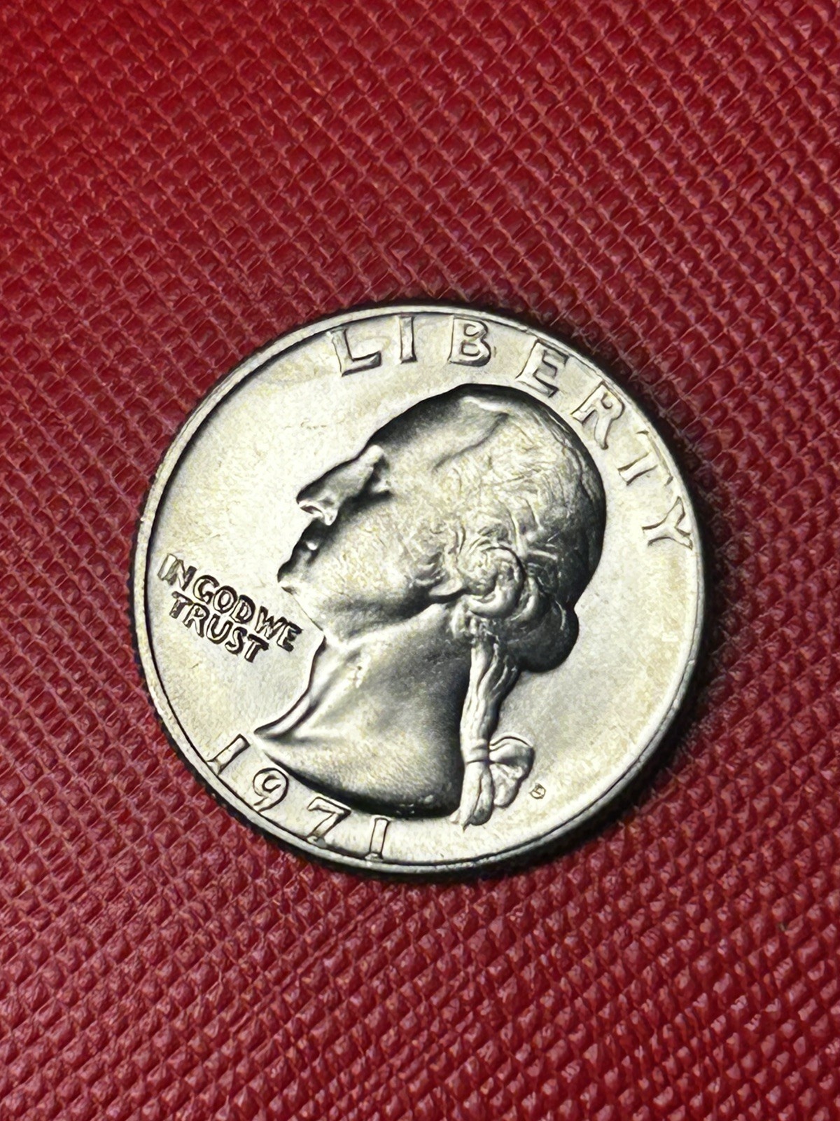 1971 D Washington Quarter Perfect Example EXTREMELY HIGH GRADE Proof Like #A231