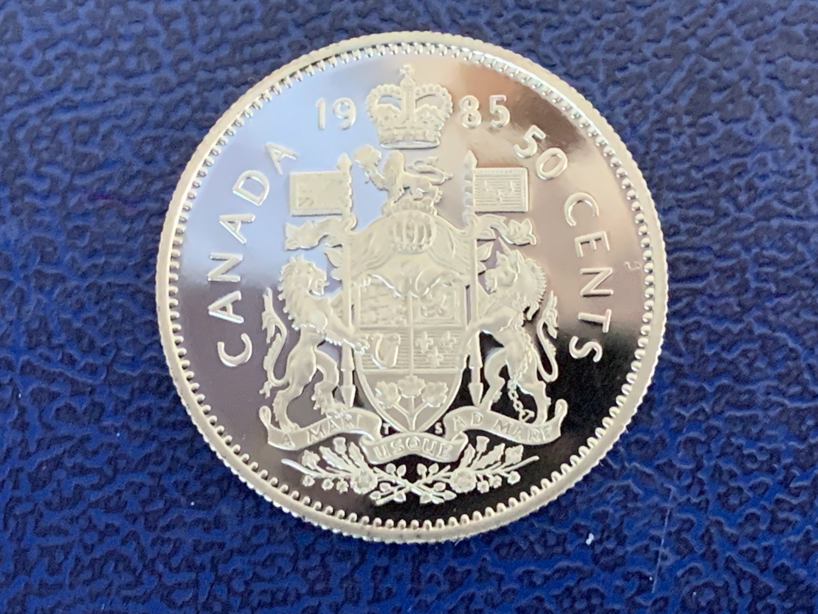 Canada 50 Cent 1985 Proof Coin-Uncirculated