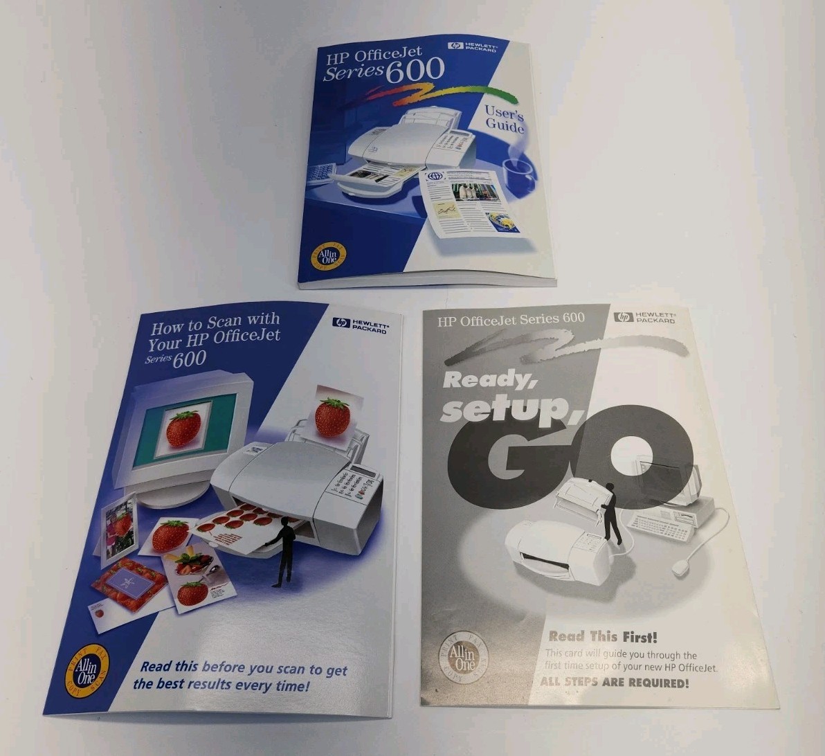 HP OfficeJet Series 600 User’s Guide Office Jet HP Hewlett Packard Printer Fax