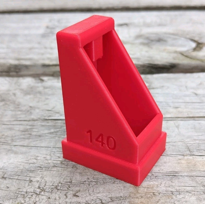 Taurus PT140 G2 Pro .40 S&W .40 Cal Speed Loader / Finger Saver - Red