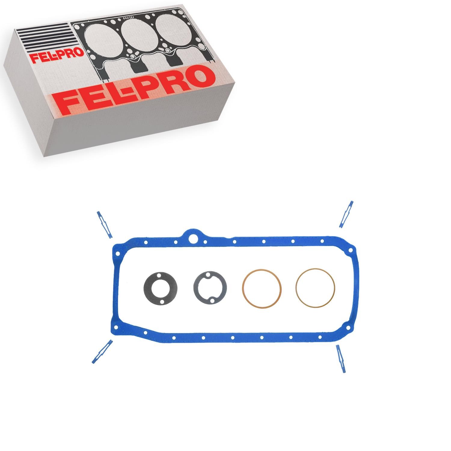 Fel-Pro Engine Oil Pan Gasket Set For 1985-1991 GMC Jimmy