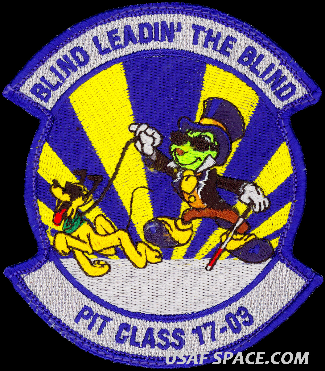USAF PILOT TRAINING-HELICOPTER-CLASS 2017-03-BLIND LEADIN’ THE BLIND - VEL PATCH