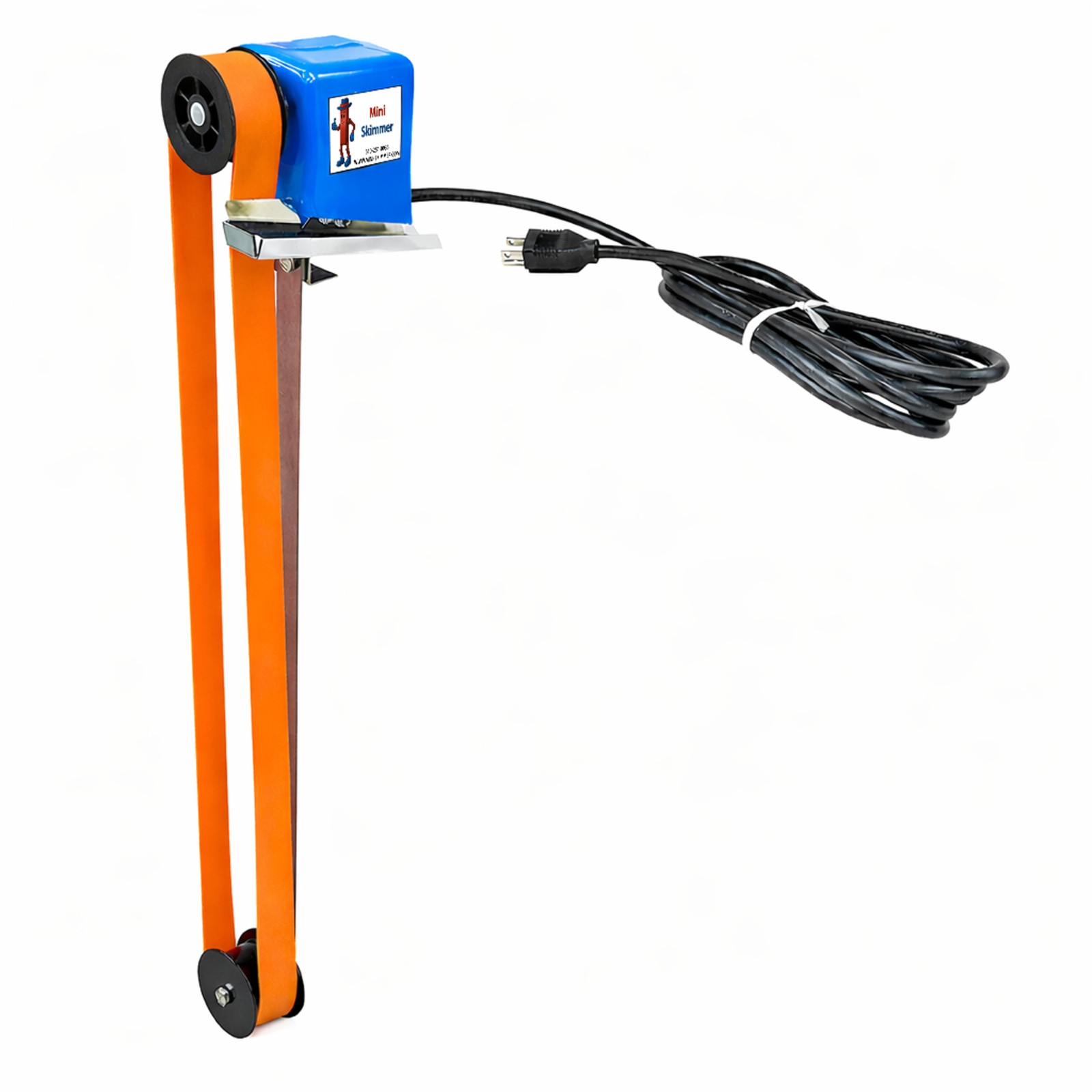 Mini-Skimmer Belt Oil Skimmer  18″ Reach 1 Gal/Hour Removal 10 RPM 37825 DBS