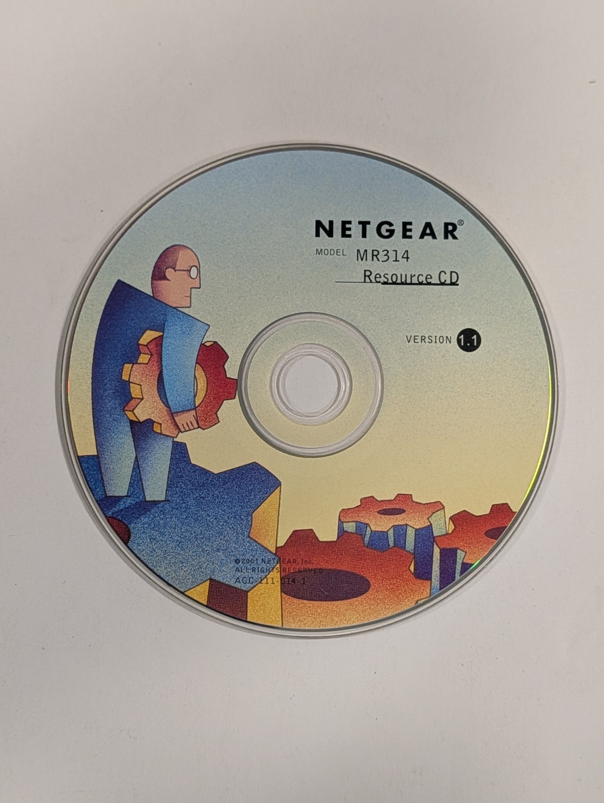 Netgear Model MR314 Resource CD Software | Version 1.1 | DISC ONLY