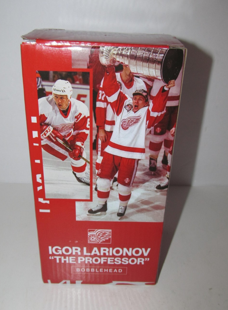 Igor Larionov “The Professor” Bobblehead Detroit Red Wing Stadium Giveaway