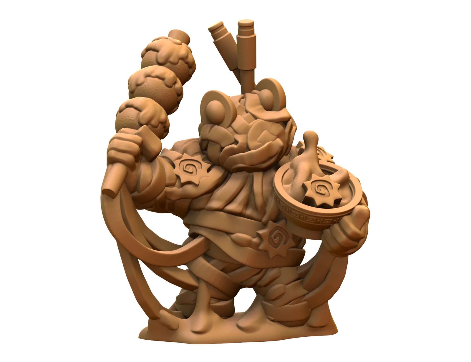 Capsule Chibi - Ramen Golem
