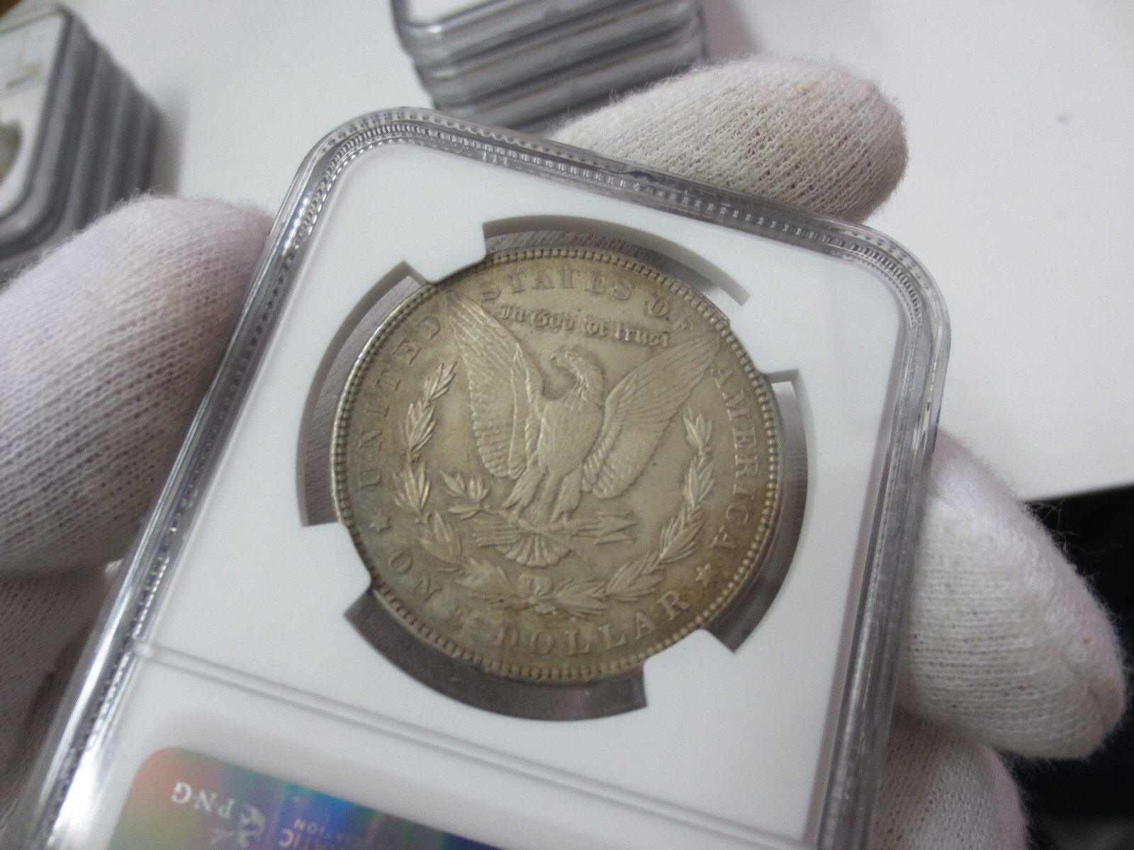 1889P Morgan Dollar NGC MS62 (024) (Nice Original Toning)