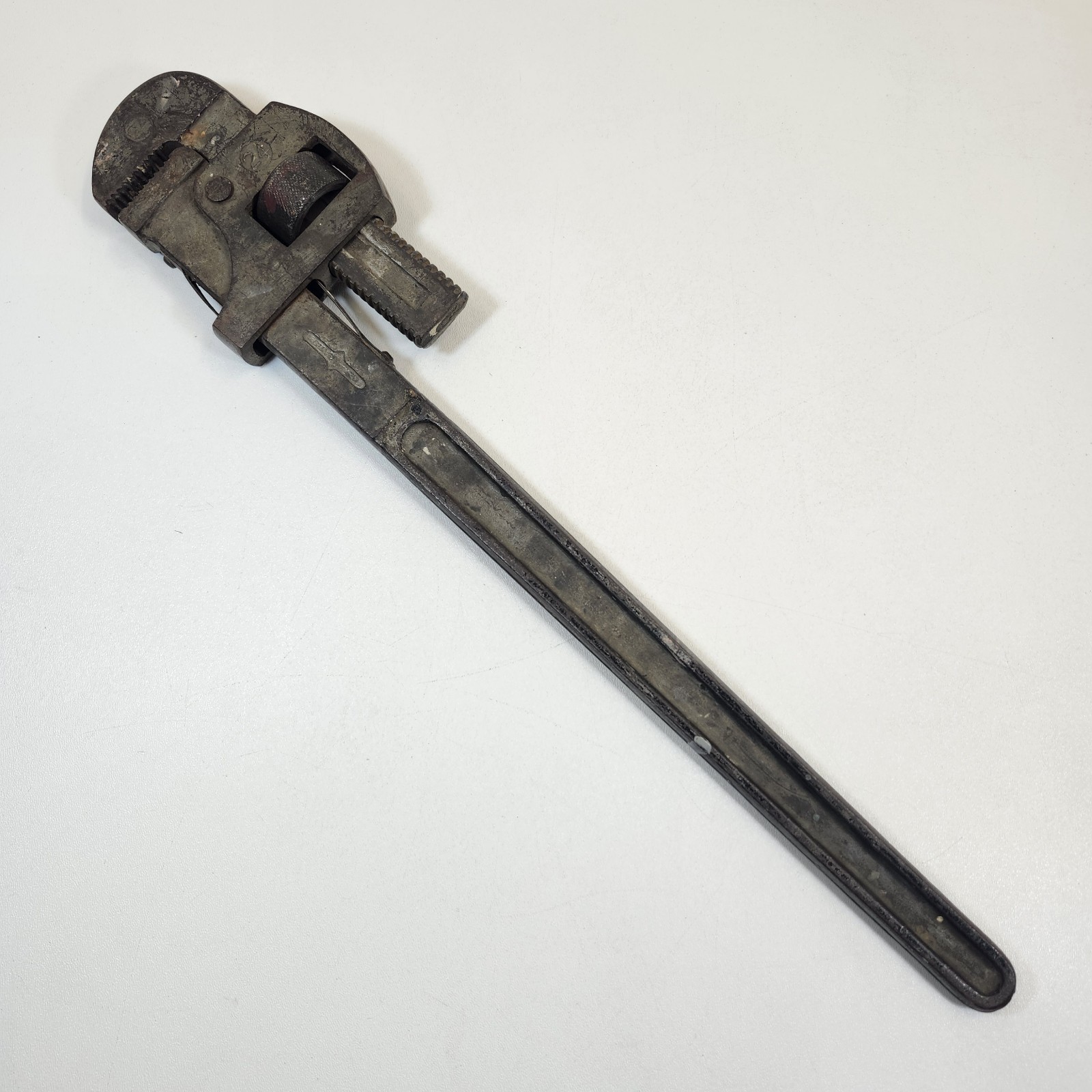 Stillson Pipe Wrench 24 Inch Vintage Adjustable The Erie Tool Works Made in USA