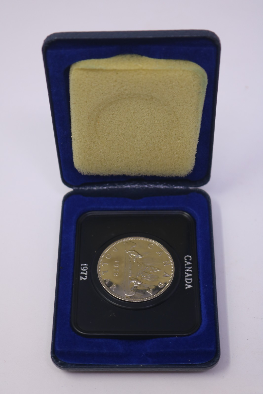 1972 Canada Uncirculated Dollar Coin Voyageur