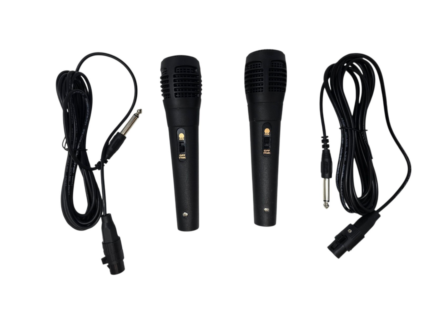 Unidirectional Dynamic Microphone for Karaoke LOT OF 2 OPEN BOX