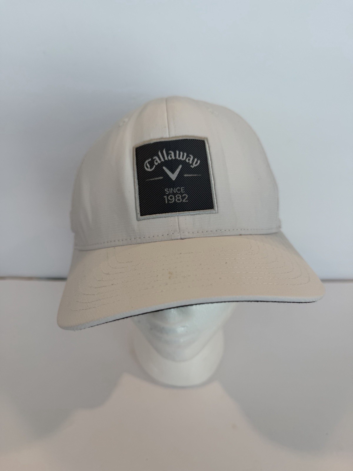 Callaway Baseball Hat Cap White Flexfit SnapBack